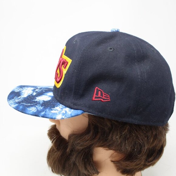 Cleveland Cavs Hat Blue Mens Snapback New Era 9FIFTY NBA Hardwood Classics Cap - Picture 5 of 12